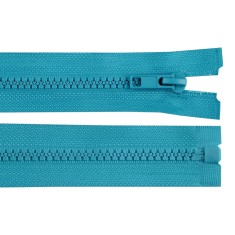 Fermoar plastic detasabil Crisalida, lungime 35 cm, Turcoaz
