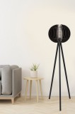 Cumpara ieftin Lampadar 192 Negru 33x36x145 cm