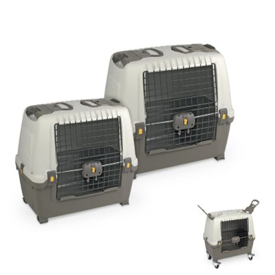 CUSCA TRANSPORT PT CAINI IN MASINA 77x43x51(h)cm foto