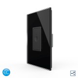Cumpara ieftin Intrerupator Simplu Cap Scara / Cruce cu Touch Livolo cu Rama Din Sticla 1M, Zigbee EC - Serie Noua SmartElectro IntelligentHouse