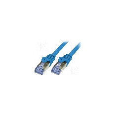 Cablu patch cord, Cat 6a, lungime 0.5m, S/FTP, LOGILINK - CQ3026S