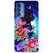Husa compatibila cu Motorola G20 model Cosmic cat, Silicon, TPU, Viceversa