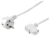 Cablu Alimentare Unghiular 3x1mm2 CEE 7/7 la IEC C13 90&deg;