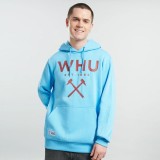 West Ham United hanorac de bărbați cu glugă Logo blue - M