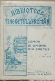 C. Niculita - Lumini si umbre din trecut - ed. 1942