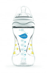 Nuvita Mimic biberon 250 ml - alb 6030 foto