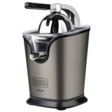 Storcator citrice Black Decker, 100 W, recipient 250 ml, maneta pentru presare realizata din inox