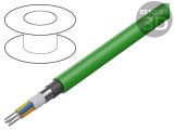 Cablu Belden SF/UTP 5e LSZH 2x2x22AWG Verde &Oslash;6,5mm BE43885.00500
