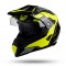 Casca enduro/ATV Ufo Aries, culoare negru/galben/gri, marimea L Cod Produs: MX_NEW HE162L