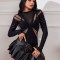Eross body Irregular Hollow XS/M Black