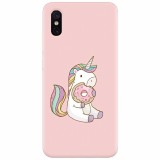 Husa silicon pentru Xiaomi Mi 8 Pro, Unicorn Donuts