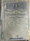 CRT1FR Carte Veche La Litterature Francaise Des Granges Charrier A Hatier Editeur Manual Istorie Literatura Anticariat