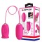 Ou Vibrator Daisy Dubla Stimulare, Licking Function, Silicon, Roz