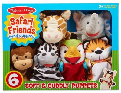 Safari Puppet Set (6 Pc) foto