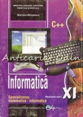 Informatica Specializarea Matematica-Informatica - Mariana Milosescu
