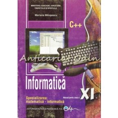 Informatica Specializarea Matematica-Informatica - Mariana Milosescu