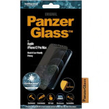 Cumpara ieftin Folie Sticla Panzer Privacy Case Friendly pentru iPhone 12 Pro Max Negru, Panzerglass