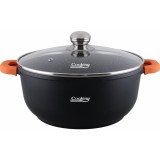 Semiola + capac 40x17.5 cm,18.5 L, Inductie, DARK LINE, Heinner