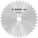 Bosch PRO Wood - Panza fierastrau circular lemn 165x20x1.7 mm 36 dinti