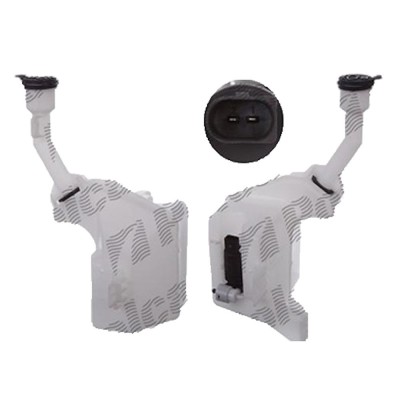 Rezervor spalator parbriz Opel Corsa E, 11.2014-, Gat de umplere cu capac,cu washerpump, Aftermarket foto