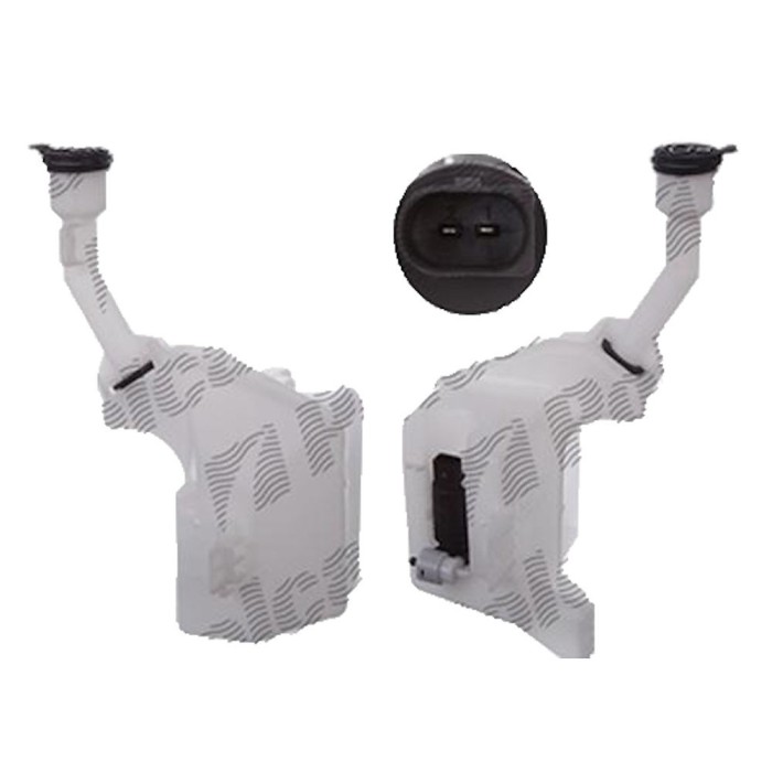 Rezervor spalator parbriz Opel Corsa E, 11.2014-, Gat de umplere cu capac,cu washerpump, Aftermarket