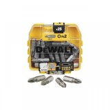 Set 25 biti Tic-Tac PZ2 x 22 mm, in carcasa Flip-Top, tip DT71521-QZ, Dewalt