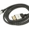 Cablu DisplayPort 1.4 HDCP 2.2 2m Negru Textil