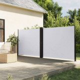 Cumpara ieftin Copertină laterală retractabilă, alb, 180x1200 cm