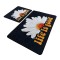 Set 2 Covorase baie Life Is Good, 60 x 100 cm, 50 x 60 cm, Antiderapant, Negru