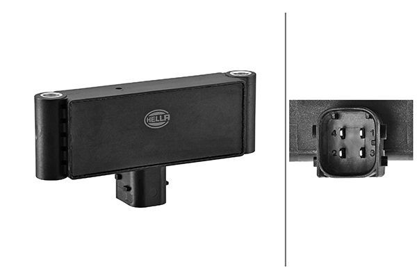HELLA 6PP 009 409-651 Senzor, presiune gaze evacuare