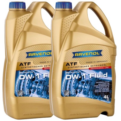 Pachet 8 litri ulei Ravenol ATF DW-1 Fluid pentru transmisie automata foto