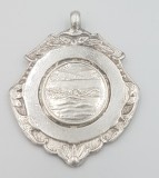 Medalie vintage din argint- competite de inot, Europa