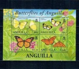 Anguilla 2006 - Fluturi, fauna, bloc neuzat