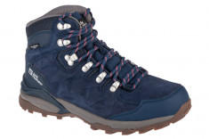 Pantofi de trekking Jack Wolfskin Refugio Texapore Mid W 4050871-1199 albastru marin foto