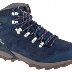 Pantofi de trekking Jack Wolfskin Refugio Texapore Mid W 4050871-1199 albastru marin
