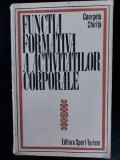 Functia formativa a activitatilor corporale- Georgeta Chirita
