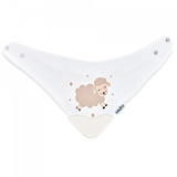 Baveta triunghi cu accesoriu dentitie BabyJem Cowboy Bib (Culoare: Roz)