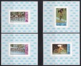 Volta Superioara 1980 - Jocurile Olimpice - Moscova, 4 Colite DE LUX NDT, RARE, MNH