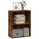 Cumpara ieftin Bibliotecă, stejar fumuriu, 60x30x77 cm, lemn prelucrat