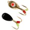 Dandineta Mikado Ice Bug Violet Tungsten, Black, 0.8g, 4mm, 4buc/plic