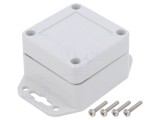 Carcasă Universală ABS Gri Deschis 60x60x40mm