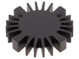 Radiator LED Negru 50mm x 10mm 2,3K/W