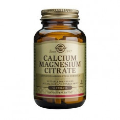 Calcium Magnesium Citrate Solgar 50cps