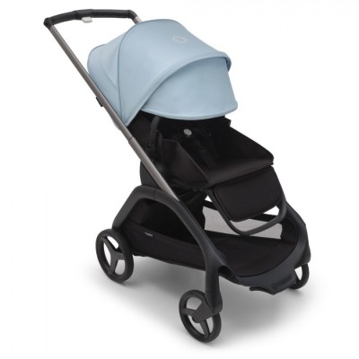 Carucior Bugaboo Dragonfly Graphite Midnight Black Skyline Blue foto