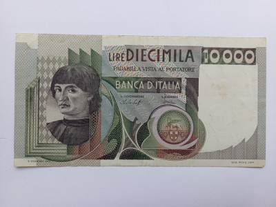 Italia -10000 Lire 1976 foto