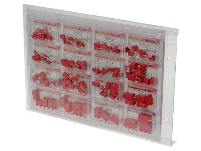 Set Condensatoare 125 buc 4,7nF-10uF THT foto