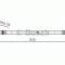 Conducta / cablu frana KIA CEED SW (ED) (2007 - 2012) BOSCH 1 987 481 417