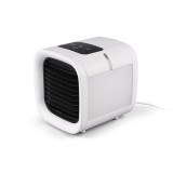 Racitor aer cu apa, portabil, ventilator, racire, umidificare, purificare, LED