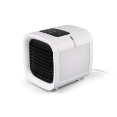 Racitor aer cu apa, portabil, ventilator, racire, umidificare, purificare, LED foto