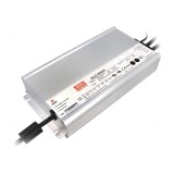 Alimentator LED 600W 24V 25A HLG-600H-24A
